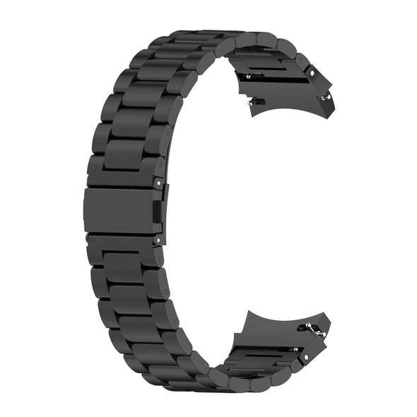 Samsung Galaxy Watch 5 40mm Three Strains Steel Watch Band(Black)