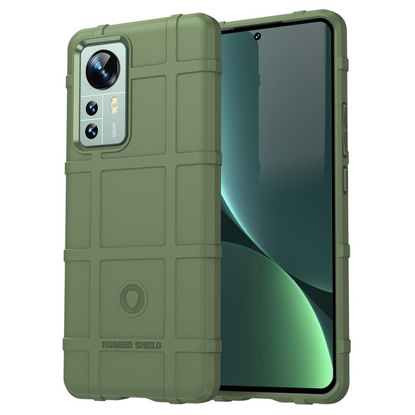 Xiaomi 12S Pro Full Coverage Shockproof TPU Phone Case(Green)