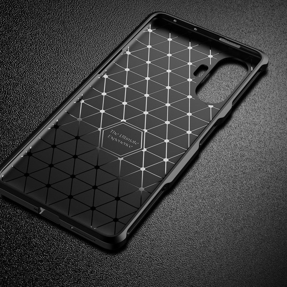 Xiaomi Redmi K40 Gaming Edition 5G Carbon Fiber Texture Shockproof TPU Case(Black)