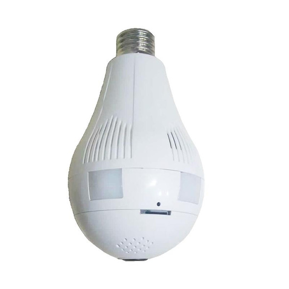 DTS-T3 1.44mm Lens 1.3 Megapixel 360 Degree Light Bulb Infrared IP Camera, Support Motion Detection & E-mail Alarm & TF Card & APP Push, IR Distance: 10m
