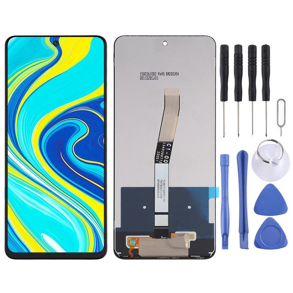 LCD Screen and Digitizer Full Assembly for Xiaomi Redmi Note 9S / Redmi Note 9 Pro / Redmi Note 9 Pro Max / Redmi Note 9 Pro (India) (Black)
