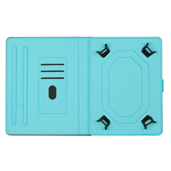 10 inch Tablet Stitching Solid Color Leatherette Tablet Case(Green)