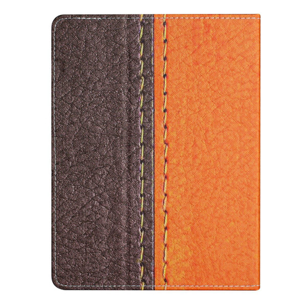 8 inch Tablet Stitching Solid Color Leatherette Tablet Case(Orange)