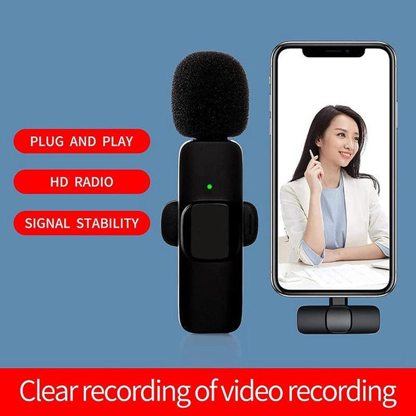 Android Type-C K9 Clip on Live Microphone