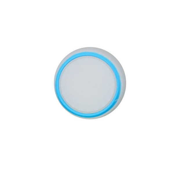 10 PCS Gamepad Silicone Luminous Button Cap Rocker Cap - PS5/PS4/PS3/ONE/360/PRO/series X/S(Transparent Blue Circle)