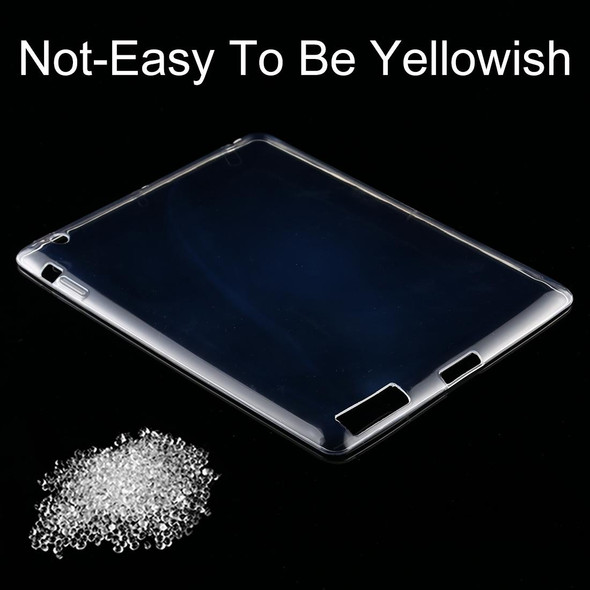 iPad 4 / 3 / 2 3mm Shockproof Transparent Protective Case