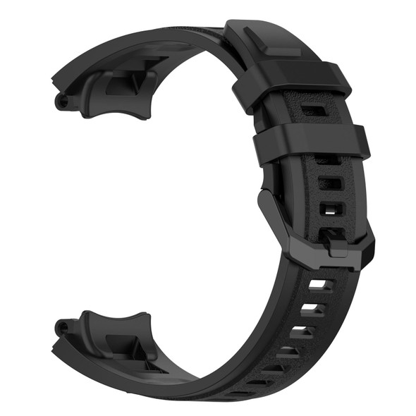 Amazfit T-Rex 2 Silicone Leisure Watch Band(Black)