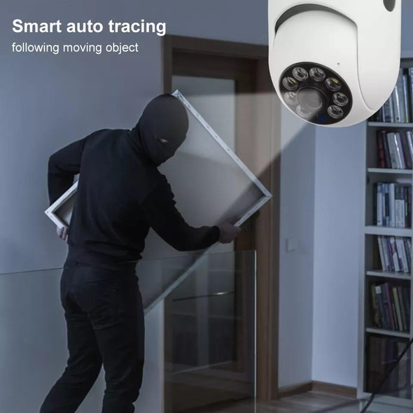 360° WiFi Panorama Security Camera with Night Vision & Motion Detection