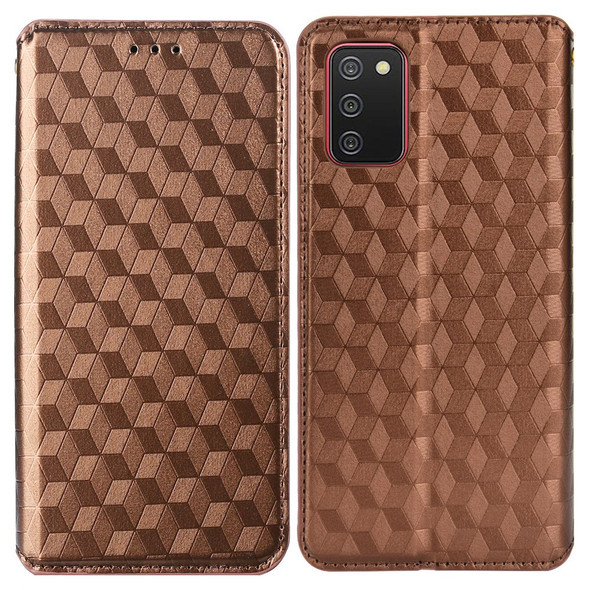 Huawei P30 Cubic Skin Feel Flip Leather Phone Case(Black)