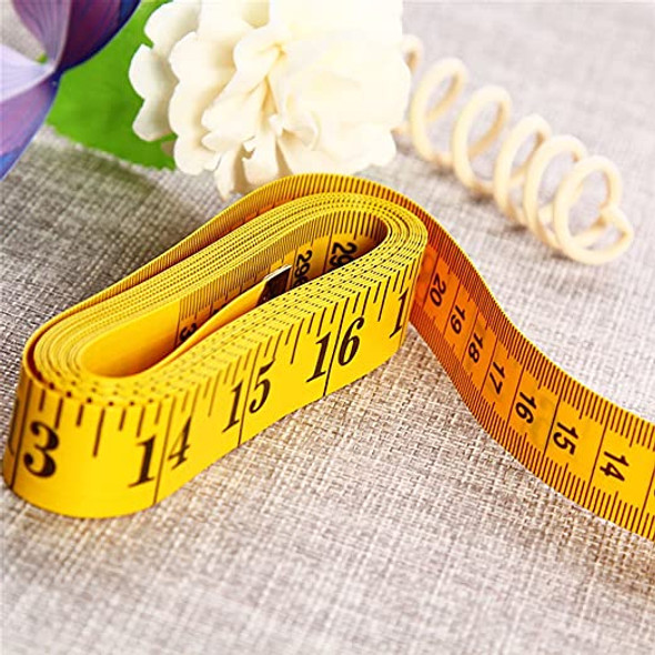 Empisal Yellow Measuring Tape - 20mm x 150cm Durable Design