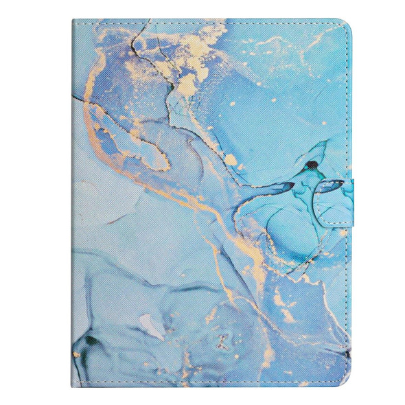 7 inch Tablet Marble Pattern Leatherette Tablet Case(Blue)