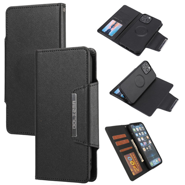 Separable Magnetic Leather Case - iPhone 14 Pro(Black)