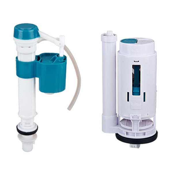 JD-006 Toilet Water Tank Inlet Valve Accessories Toilet Water Intake(Blue White)