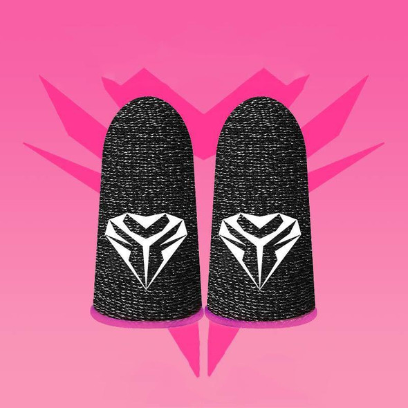 Gaming Superconducting Sweat Resistant Finger Gloves(Pink  )