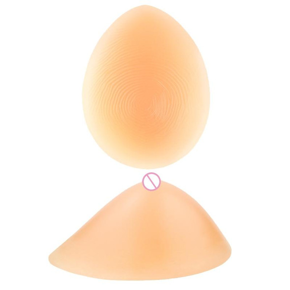 Postoperative Rehabilitation Drop-Shaped Silicone Fake Breast, Size: CT8 400g(Skin Color)