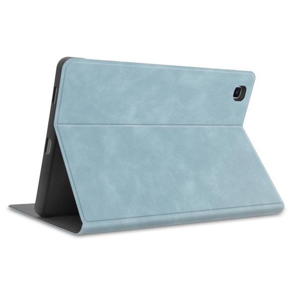 Samsung Galaxy Tab S6 Lite P610 / P615 Cowhide Texture TPU Tablet Horizontal Flip Leather Case with Holder & Sleep / Wake-Up Function & Pen Slot(Sky Blue)