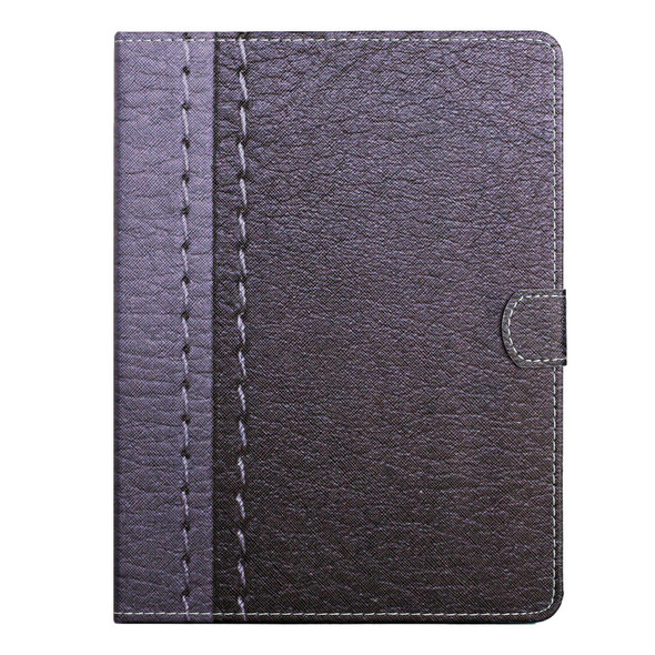 10 inch Tablet Stitching Solid Color Leatherette Tablet Case(Grey)