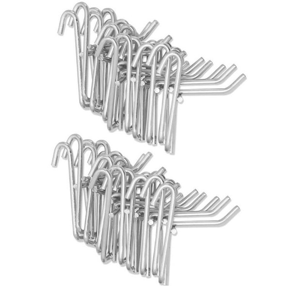 50 PCS 3.5mm Supermarket Iron Grid Shelf Hook, Length: 5cm