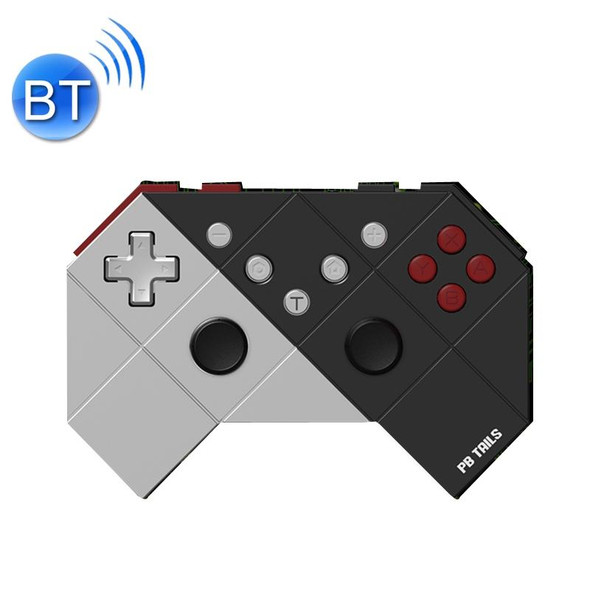 PB TAILS - Switch Bluetooth Wireless Gamepad, Style: Ordinary Edition (Black Silver)