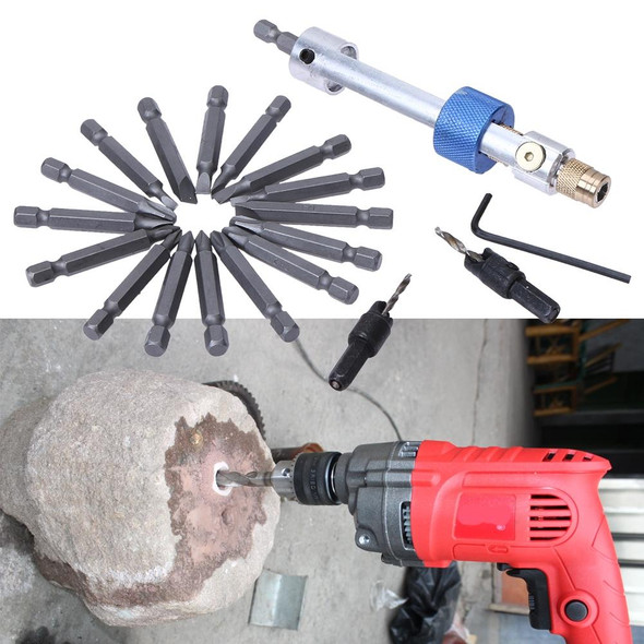 20 In 1 High Speed Steel Countersunk Head Bit Screwdriver