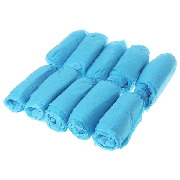 100 PCS Disposable Shoe Covers Indoor Cleaning Floor Non-Woven Fabric Overshoes