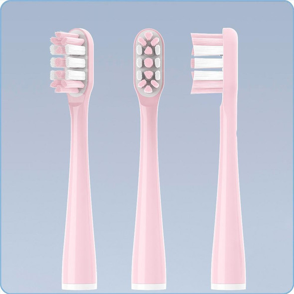 2 PCS Achor Free Tufting Electric Toothbrush Head for Usmile(Pink)