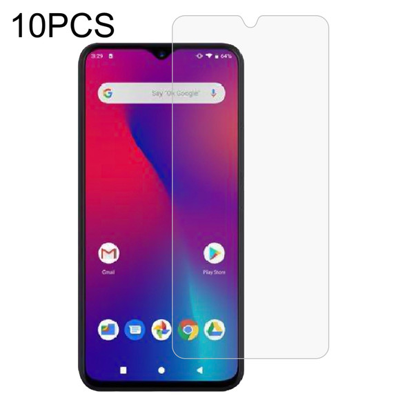 10 PCS 0.26mm 9H 2.5D Tempered Glass Film - Umidigi F1