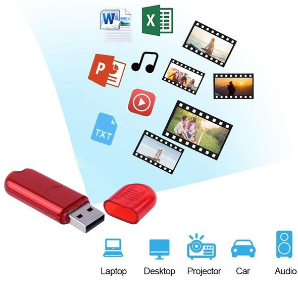 2GB USB Flash Disk(Red)