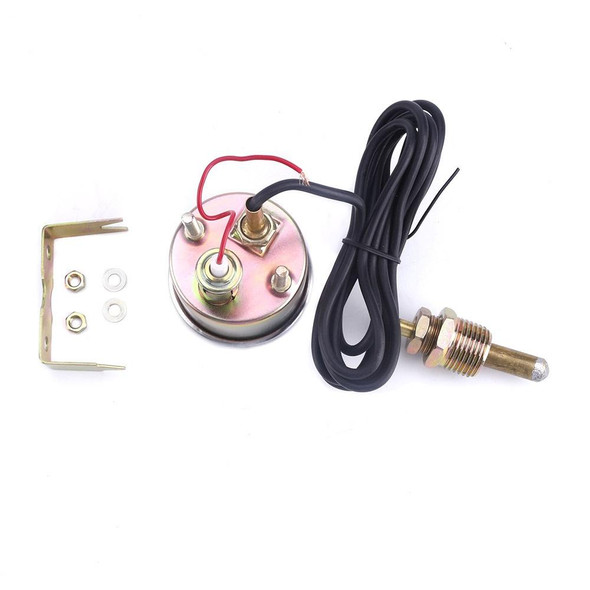 Car Modified 12V Universal 52mm Mechanical Water Temperature Gauge