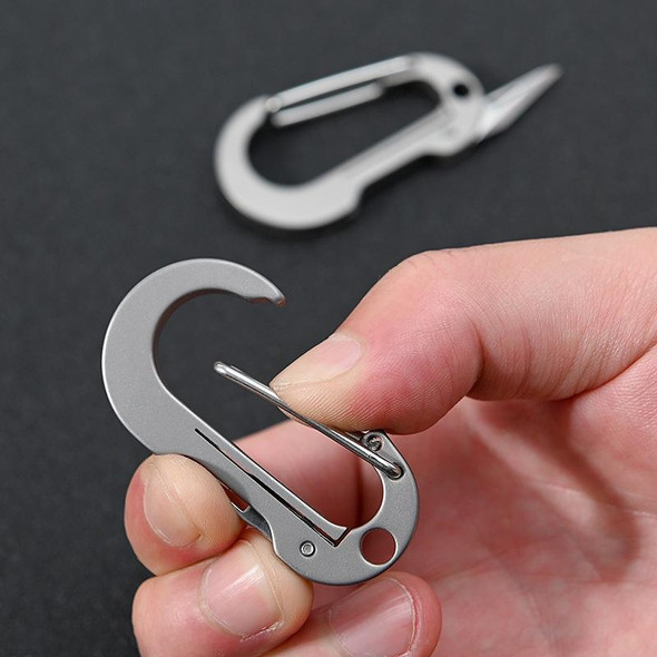 Titanium Alloy Keychain Small Knife Mini EDC Portable Unpacking Knife