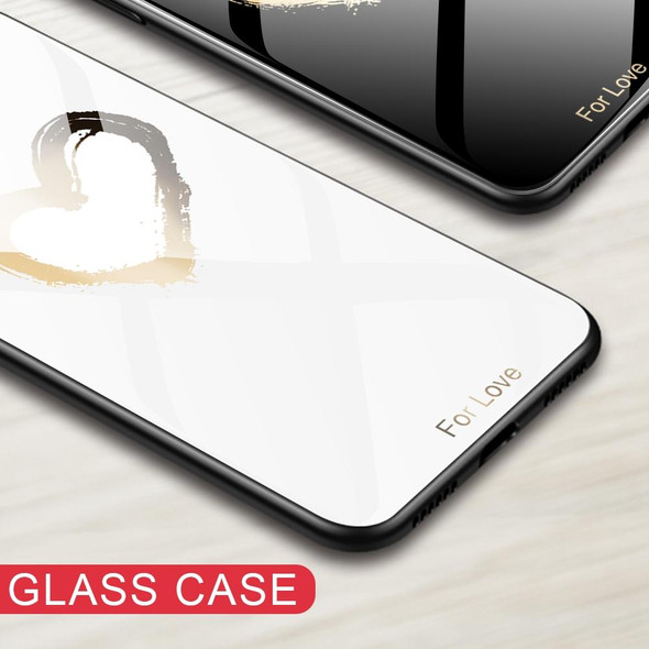 Xiaomi 12 Pro Colorful Painted Glass Phone Case(Golden Love)