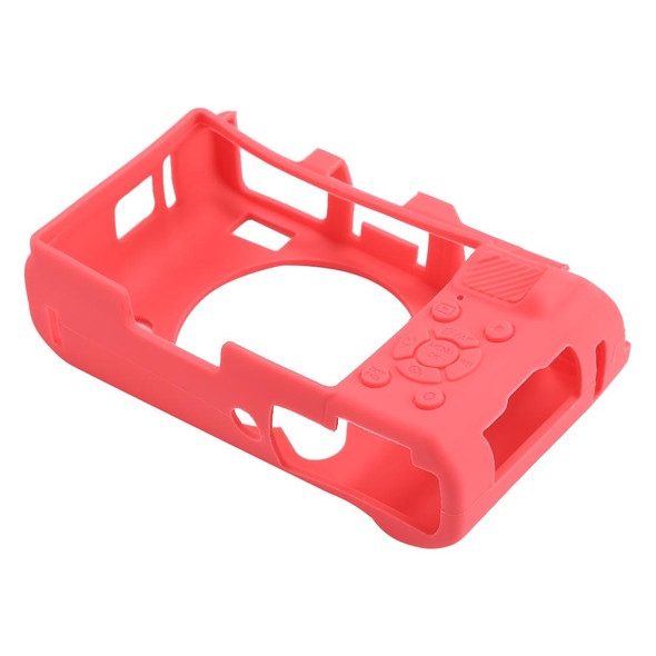 Soft Silicone Protective Case for FUJIFILM X-A5(Magenta)