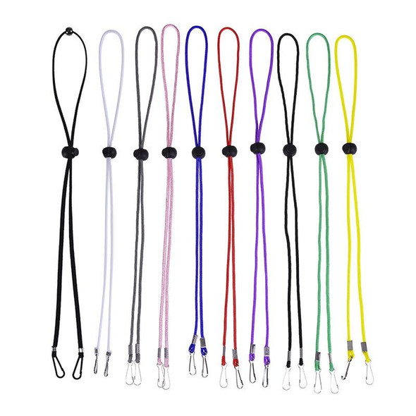 10 PCS Mask Anti-lost Adjustable Lanyard and Ear Hook(Cashmere)