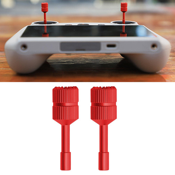 Sunnylife Remote Control Extension Joystick for DJI Mini 3 Pro RC (Red)