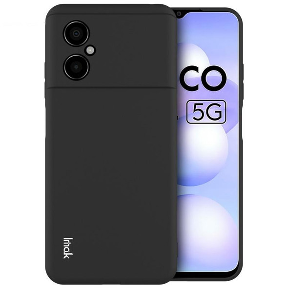 Xiaomi Poco M4 5G IMAK UC-3 Series Shockproof Frosted TPU Phone Case(Black)