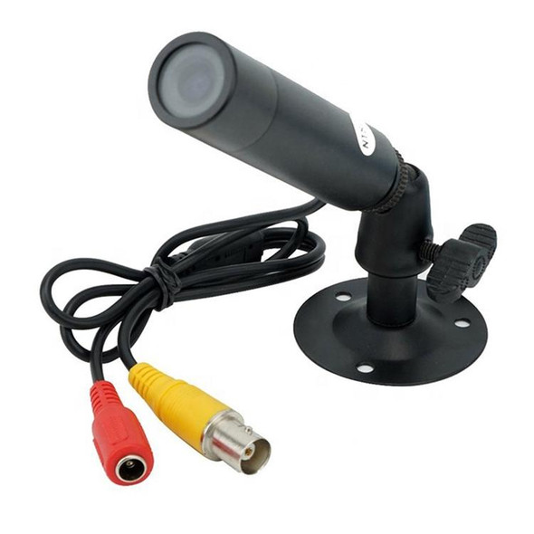 1/3 CMOS Color 380TVL Mini Waterproof Camera(Black)