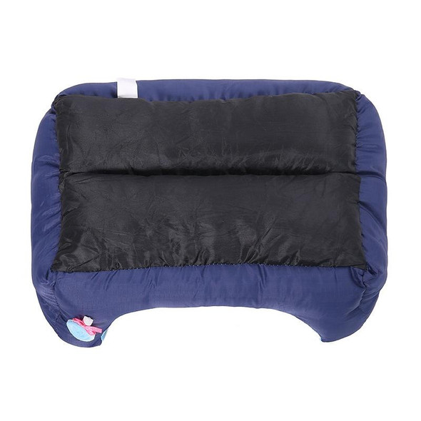 Cartoon Pet Kennel Square Cushion - Small And Medium Pet, Specification: L(Pink)