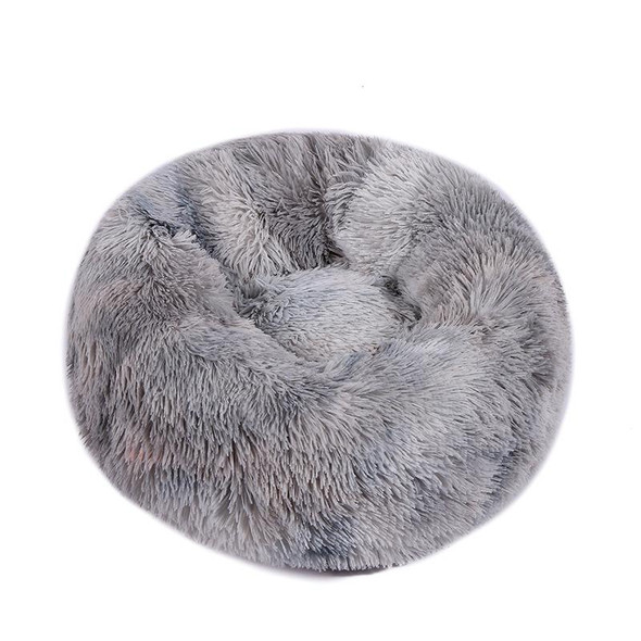 Plush Pet Bed Deep Sleep Pet Pad, Specification: 50cm(Light Gray)