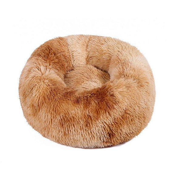 Plush Pet Bed Deep Sleep Pet Pad, Specification: 40cm(Khaki)