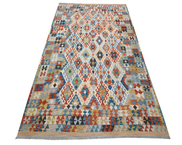 Gorgeous Afghan Choubi Kilim  302 x 200  cm