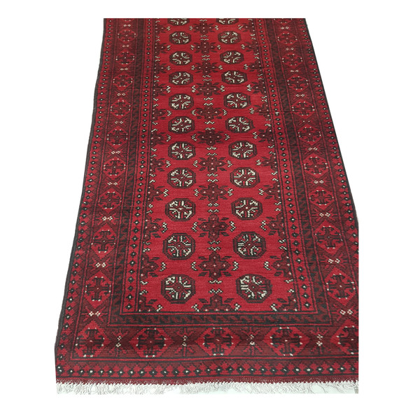 Gorgeous Red Afghan Runner 576 x 78 cm