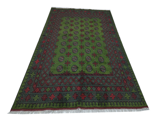 Fine Afghan Kunduz Carpet  239 x 157 cm