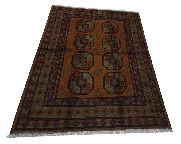 Stunning Afghan Kunduz Carpet  190 X 149 cm
