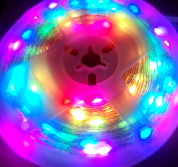 10m RGB USB LED Strip Light with Remote - Energy Efficient