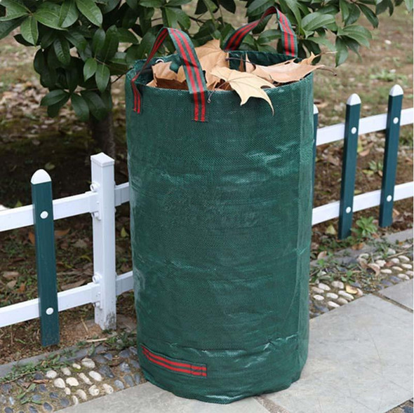 84 Gallons 300L PP Garden Fallen Leaves Bags Green Waste Bags, Size: 67cm x 84cm