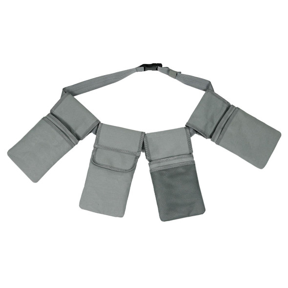 Garden Canvas Tool Belt Waist Bag, Length:125cm(Grey)