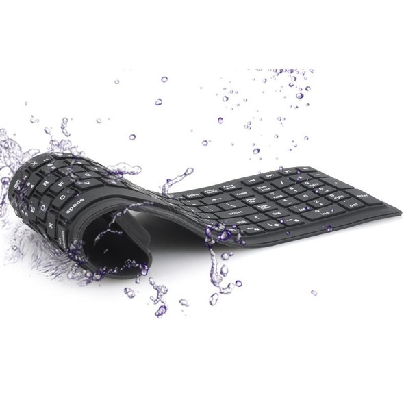 JA-11 108-keys Foldable Silicone Bluetooth Keyboard