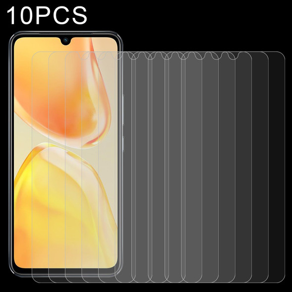 10 PCS 0.26mm 9H 2.5D Tempered Glass Film - vivo V25