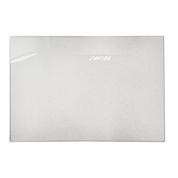 CUTTING BOARD GLASS 210 X 300MM SILVER