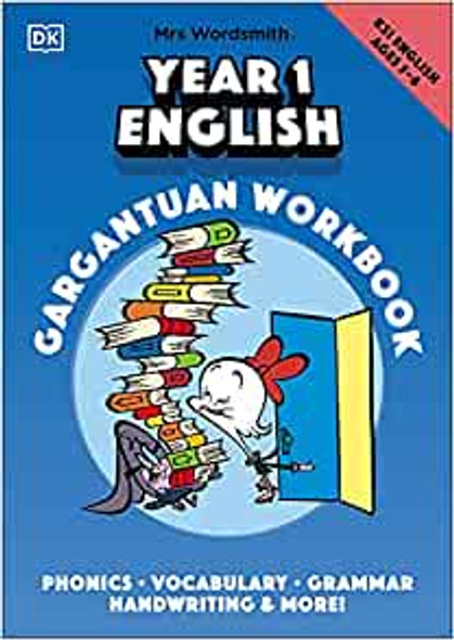 Mrs Wordsmith Year 1 English Gargantuan Workbook, Ages 5-6